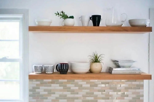 70cm 2li Masif Duvar Rafı Kütüphane Kitaplık Banyo Ve Mutfak Düzenleyici rustik ahşap raf