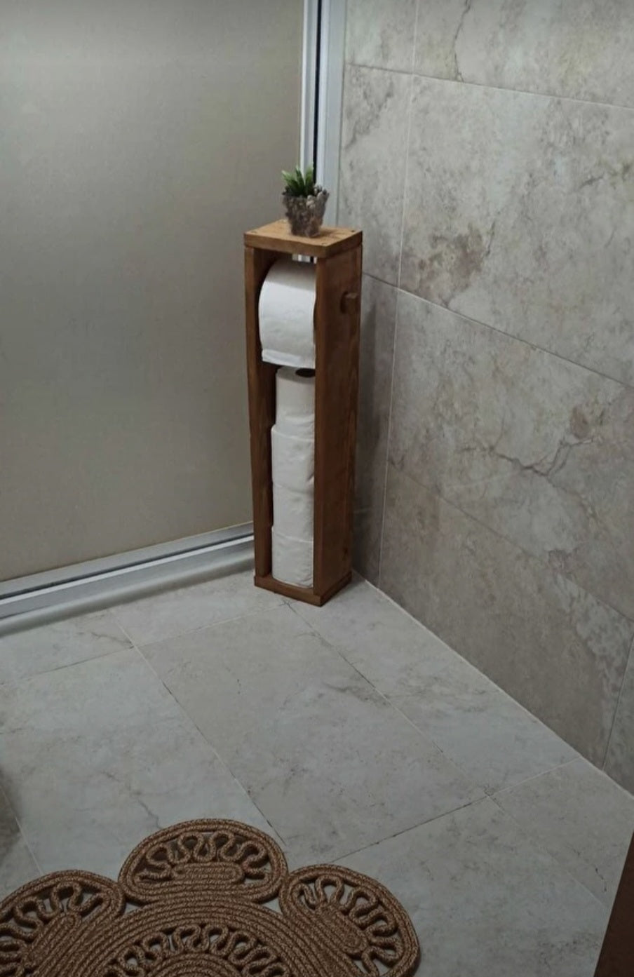 Dekor Wc Kağıtlık Tuvalet Kağıtlığı Ahşap Banyo
